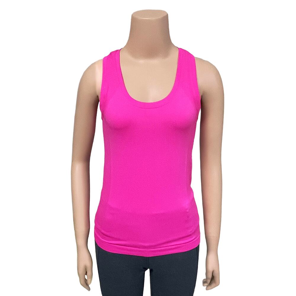 Sweaty Betty Athlete Seamless Workout Tank Top Sz XS 4 New $48 Fuchsia Pink